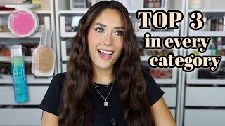 MY TOP 3 MAKEUP PRODUCTS IN EVERY CATEGORY 2023 (base products) @VianneyStrick