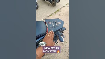 MT-15 MONSTER EDITION MODIFIED 🔥🔥 #mt15 #mt15bs6 #mt15bike #yamahamt15 #monsterenergyindia