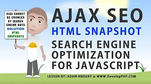 AJAX SEO Crawlable JavaScript Driven Content For Search Engine Indexing Google