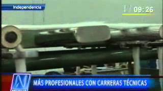 SENATI - Canal N - Más demanda de Carreras técnicas 2