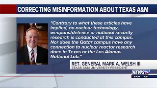 Institute for the Study of Global Antisemitism and Policy questions A&M's ties to Qatar