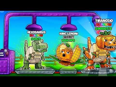 BÍ NGÔ 100H DÙNG HỢP THỂ FUSE 1000K $ VIP NHẤT PHÁ ĐẢO PLANT VS BRAINROT | ROBLOX