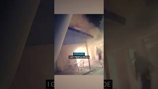 Savage officer saves kids from burning house