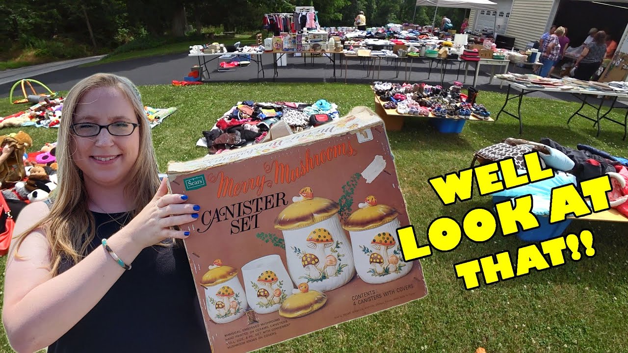 WHAT A SCORE THIS WAS! Yard Sale Shop With US! - YouTube