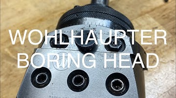 Wohlhaupter boring head