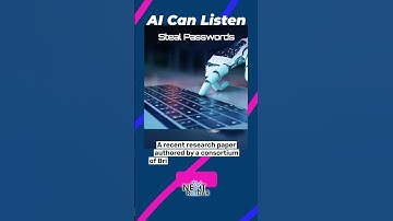 AI Can Listen to Your Keyboard Sounds to Steal Passwords and Private Data #ai #password #data