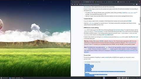 ArcoLinux : 1648 Installing nvidia 340 package - NVIDIA G94 - GeForce 9600 GT on ArcoLinux 2/2