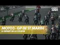 Le dpart de la course moto 3   gp de saintmarin