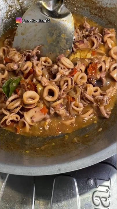 Cumi saus tiram masak ini bikin nambah nasi #masaksimple #masakanrumahan #resepmasakan