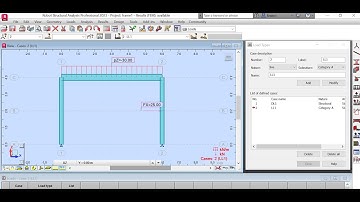 Robot Structural Analysis Frame Example