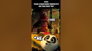 When Your Code Works on the First Try 🤯🔥 | Funny Coding Short #shorts #funny #viralvideo #coding