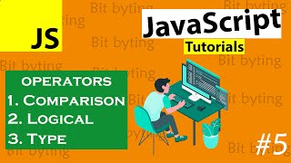 Operators JS || Comparison || Logical || Type || lecture 5 🚀😊