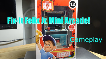 Fix It Felix Jr mini arcade gameplay demo