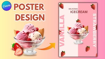 How to Make a Poster in Canva | Easy Poster Design Tutorial for Beginners 2025