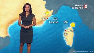 Anaïs Baydemir French Weather Presenter In Short Dress