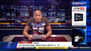 MY SKY SPORTS NEWS HD -  'REPORTING' LIVE @ THE O2