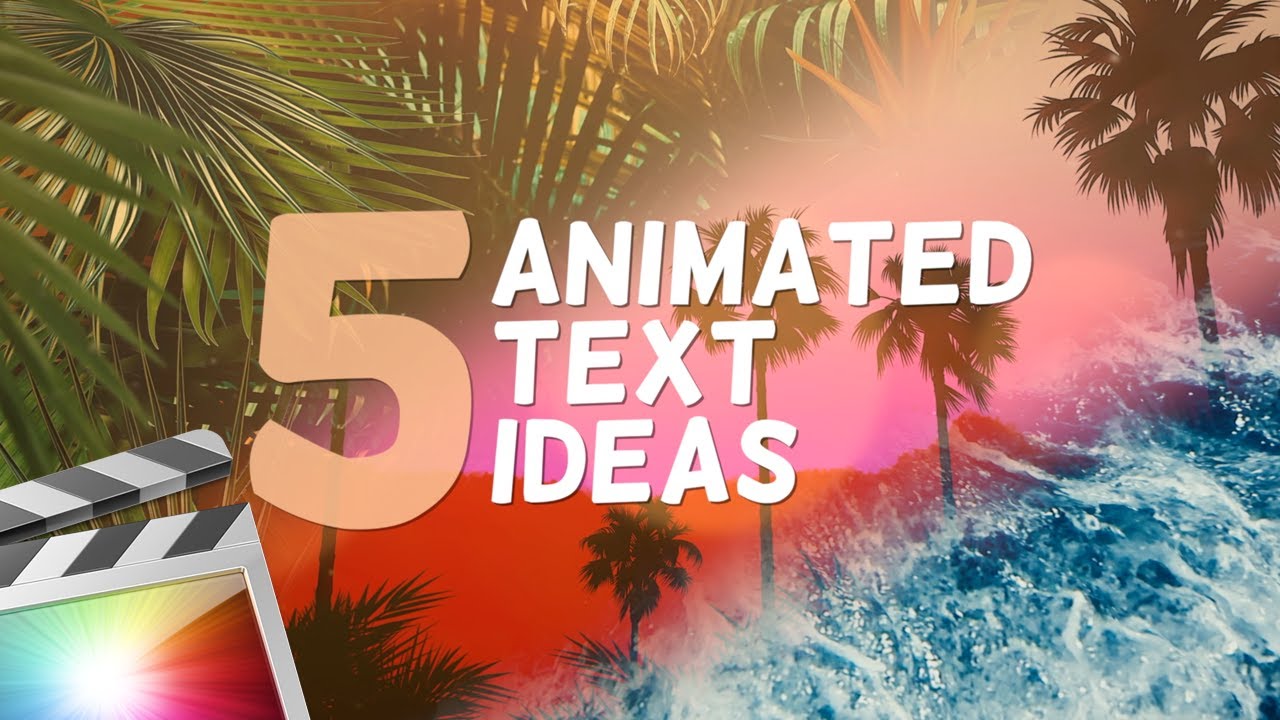 final cut pro x text animation plugins free