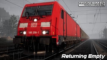 Returning Empty - Ruhr-Sieg Nord - BR 185.2 - Train Sim World 2