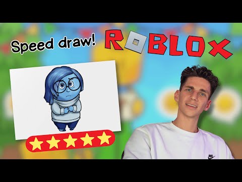 Roblox Speed Draw, Maar Alles Is Een Cartoon!