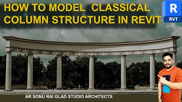 How to model classical column Structure in Revit #bim #revitarchitecture #revittutorials