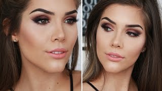 SUMMER MAKEUP TUTORIAL ft. Too Faced Sweet Peach Palette | Katerina Williams