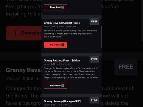 How To Download Granny Revamp All Mod Animeedit Music Anime Editaudio Psychopathhuntchaptertwo 