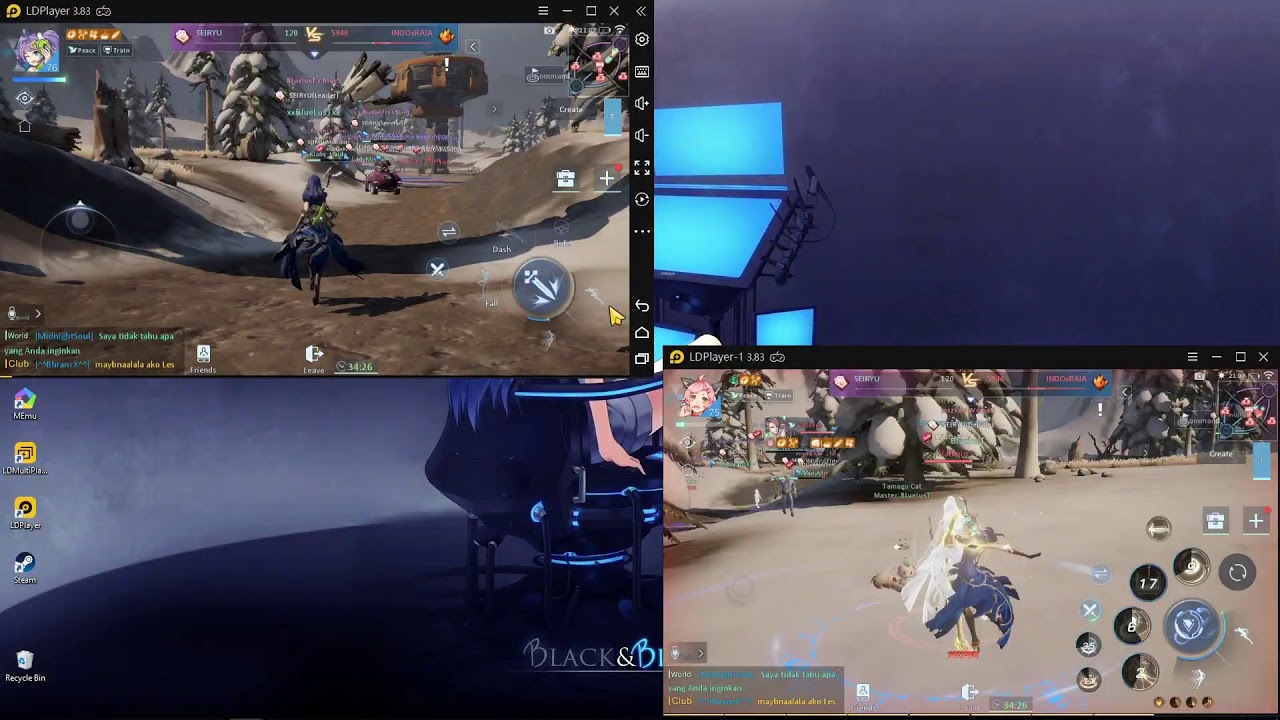 Dragon Raja 4th Club War SEIRYU VS INDOXRAJA