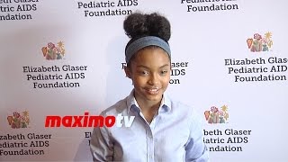 Yara Shahidi | 2014 A Time for Heroes | Red Carpet | Black-ish