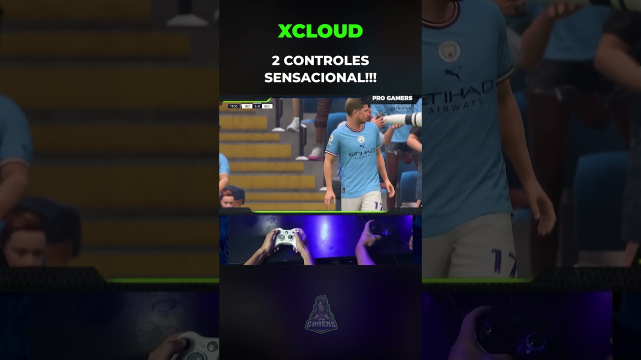 SENSACIONAL! XCLOUD COM 2 CONTROLES LOCAL - VEJA COMO FUNCIONA - BETTER XCLOUD 