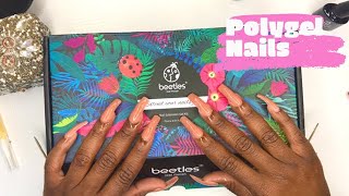 EASY DIY  POLYGEL NAILS | Beetles POLYGEL KIT