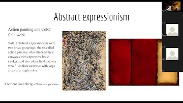 Art History - Surrealism, Dada and Abstract expressionism by Frank Yan