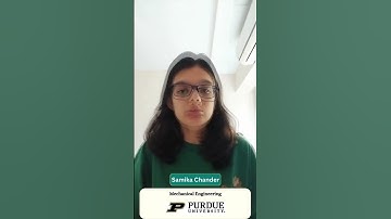 Breaking barriers to Purdue! 🚀 Samika’s inspiring journey with EZScholar 🌟