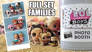 LOL Surprise Boys Series Full Set Families | L.O.L. Complete Boy Collection Family Portraits thumbnail