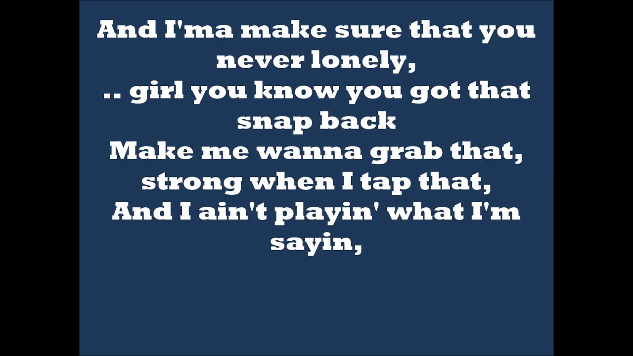 baby bash low key lyric