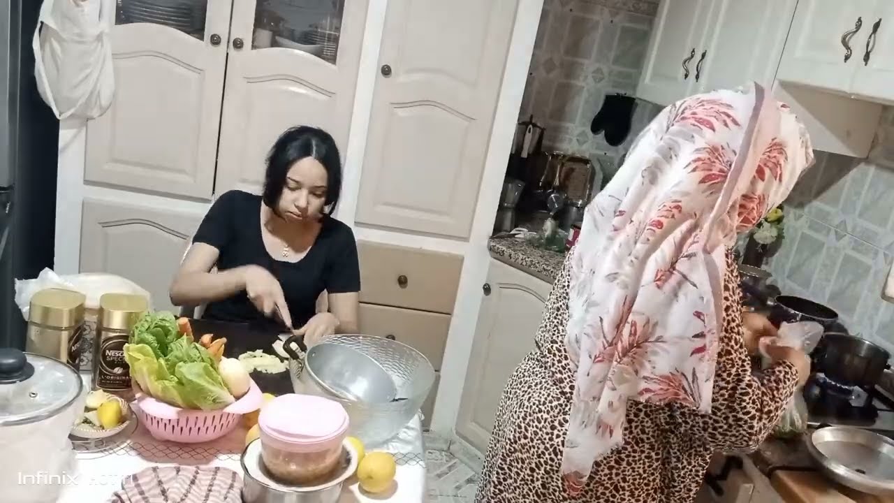 أجوائنا ودبارتنا وتحضيرات لشقان الفطر مع بنتي