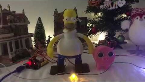 Exceed Robotics Dancing Robot - Homer Simpson and His Spider Big