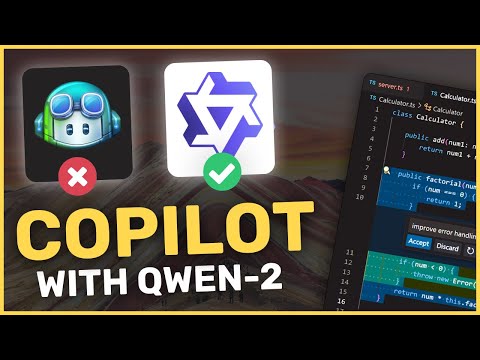 Qwen-2 + ContinueDev + ShellGPT : This Coding Copilot is LOCAL, FREE & Amazing! (works without GPU)