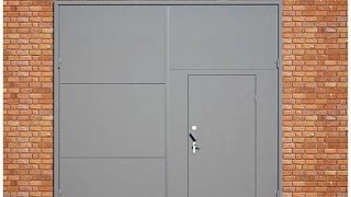 Как сделать ворота в гараж Как сделать ворота в гараж
