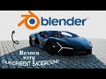 How to RENDER with a TRANSPARENT Background  - Blender Tutorial