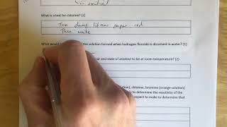 Revision chemistry name of hydrogen fluoride in water