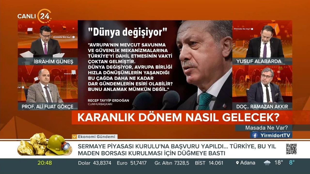 İbrahim Güneş ile “Masada Ne Var?” / Karanlık Dönem Nasıl Gelecek? / 23 02 2026