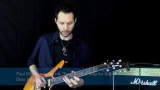 Paul Gilbert creates "Yuzu Kosho" loop for the Ditto X2 Looper
