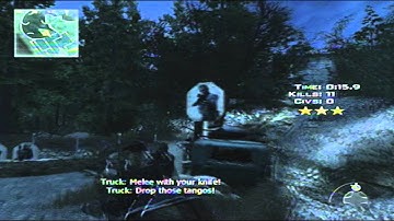 MW3 Spec Ops "Charges Set" Co-Op Console World Record 23.0