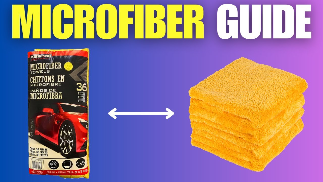 I've Spent Years Testing Microfiber Towels Here's The Results - YouTube