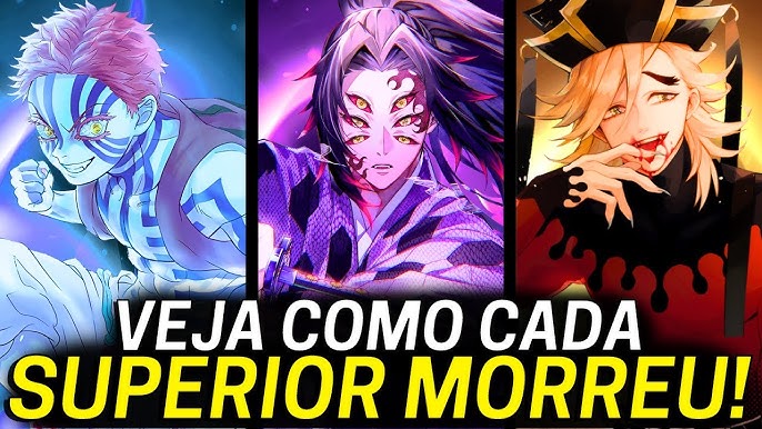 ENTENDA COMO CADA HASHIRA MORREU EM DEMON SLAYER - KIMETSU NO YAIBA 