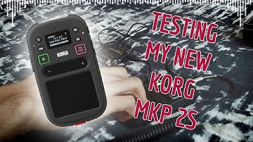 Quick mini jam with my new Korg mini kaoss pad 2S