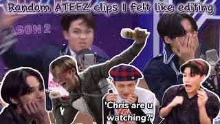 Random ATEEZ clips I just felt like editing