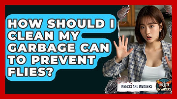 How Should I Clean My Garbage Can To Prevent Flies? - Insects and Invaders
