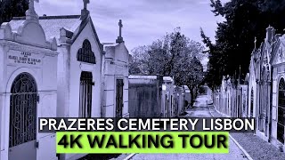 The Hidden Gems of Lisbon's Most Beautiful Cemetery | Mausoleums & Legendary Figures 4K Walking Tour