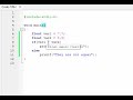 Assignment operator vs Comparison operator | Day#109 C code challenge